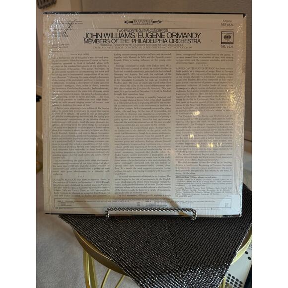 John Williams / Eugene Ormandy – Two Favorite Guitar Concertos - Vinyl - Picture 2 of 3
